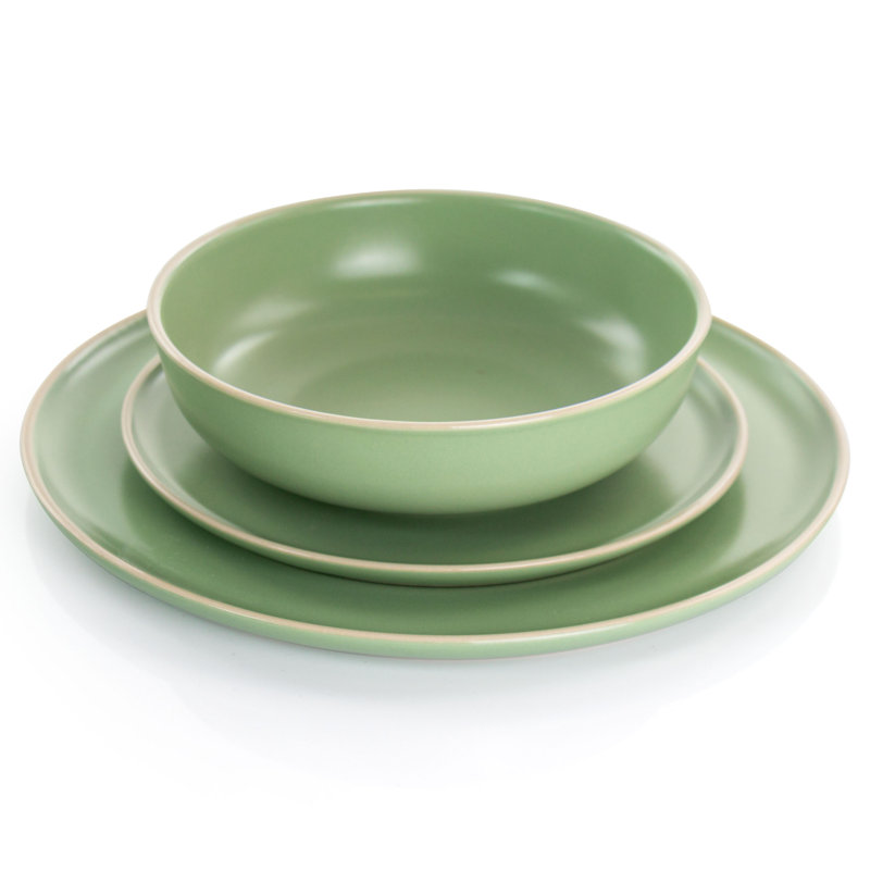 Gibson Elite Stoneware Dinnerware Set Service for 4 & Reviews Wayfair